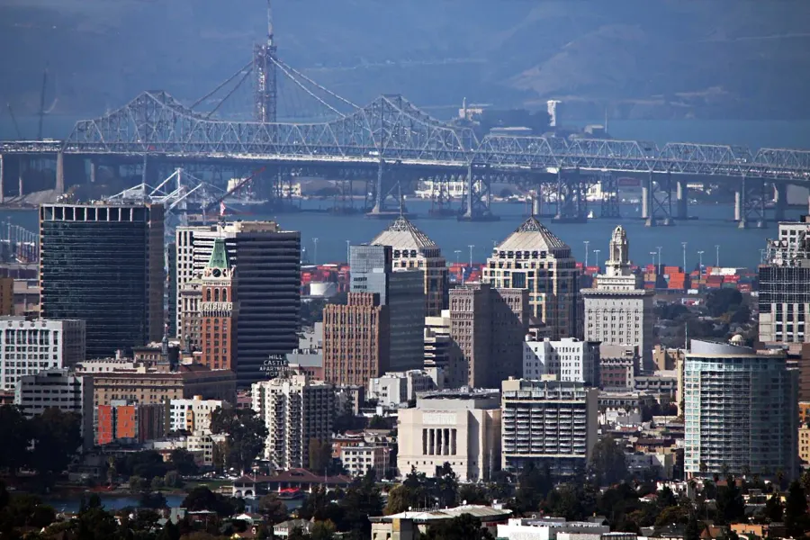 La carte Oakland