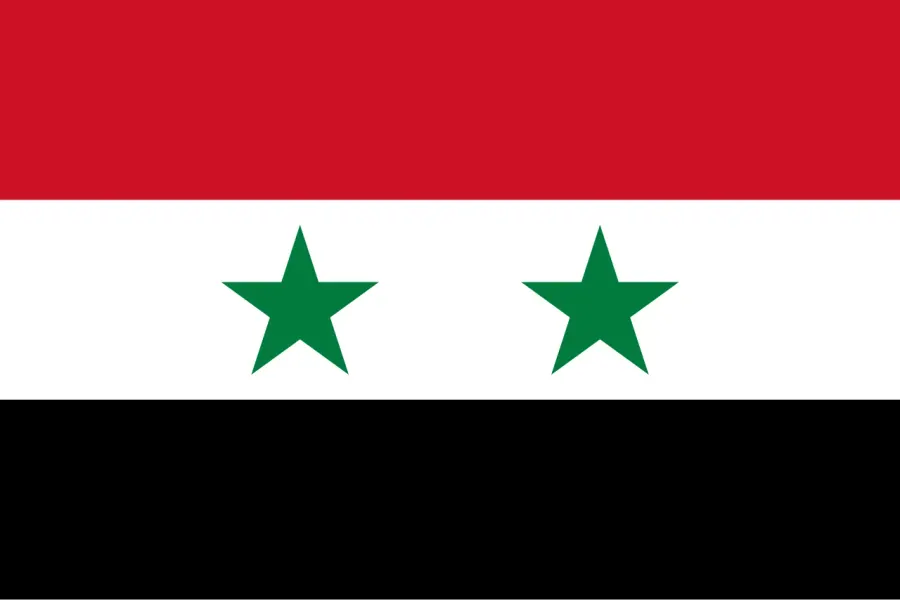 La carte République arabe unie