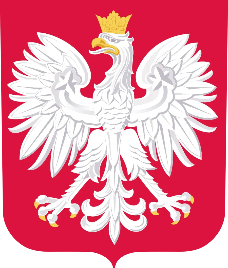La carte Armoiries de la Pologne