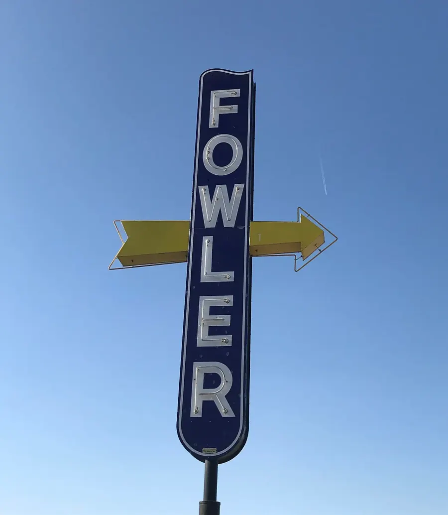 La carte Fowler