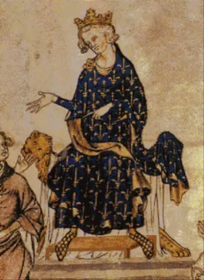 La carte Philippe VI de Valois