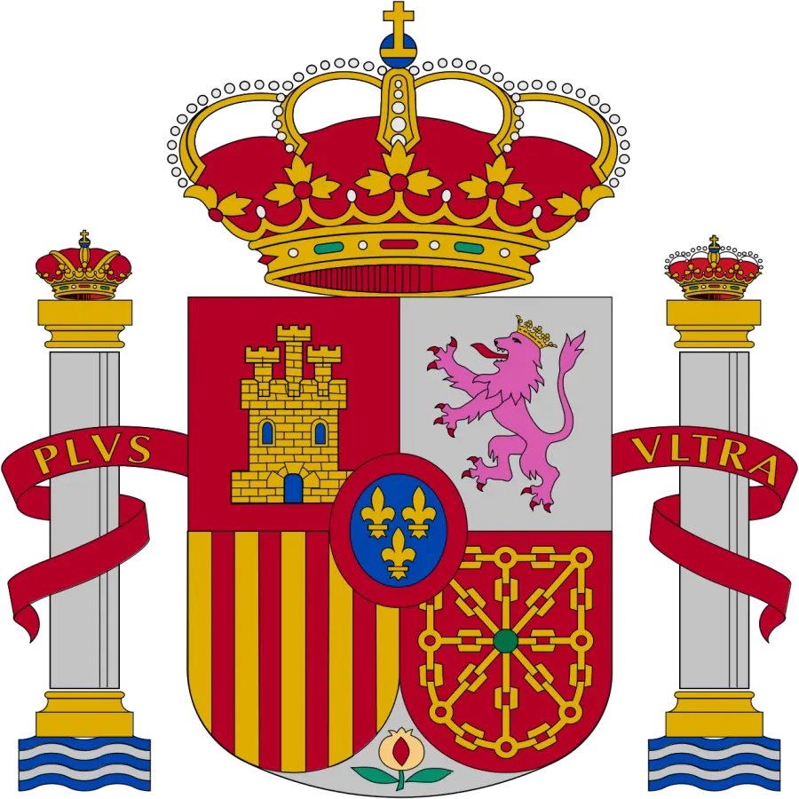 The Coat of arms of Spain card