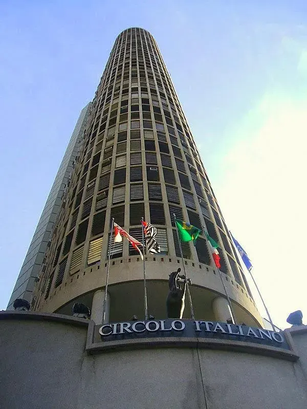 La carte Edifício Itália