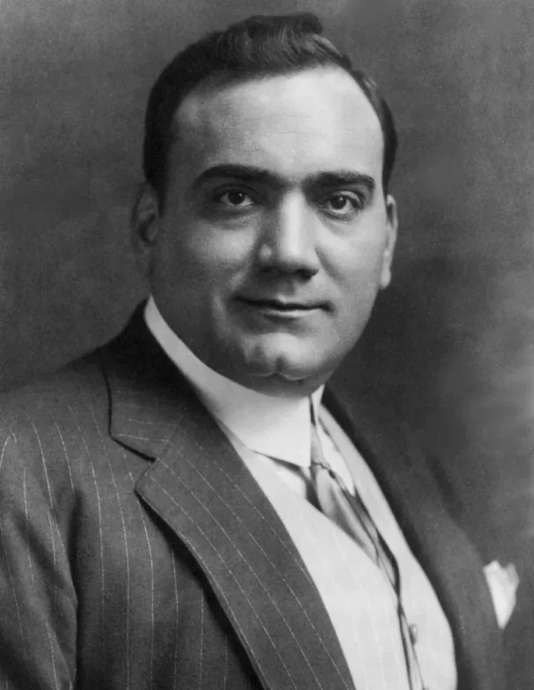 La carte Enrico Caruso