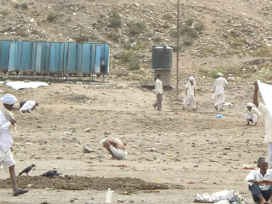 The Open defecation card