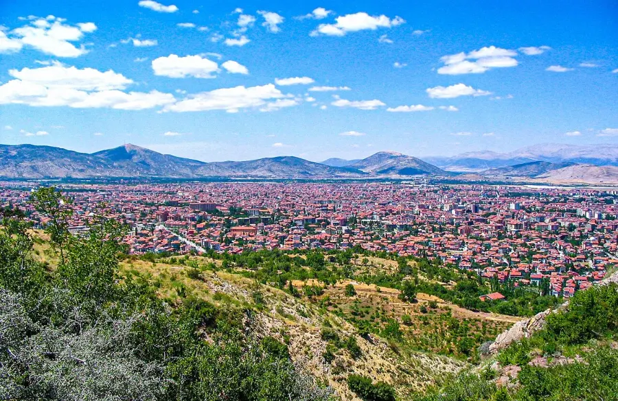 La carte Isparta