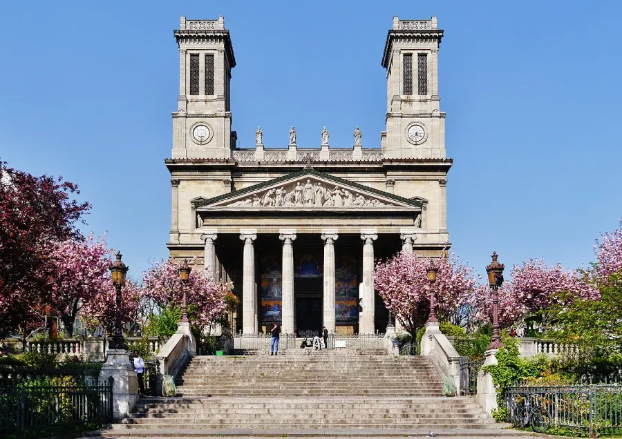The Saint-Vincent-de-Paul, Paris card