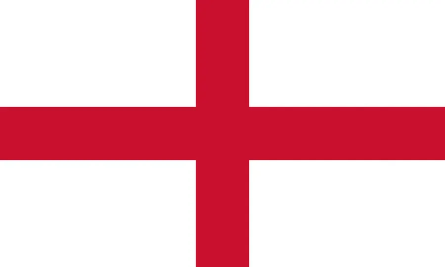 La carte Drapeau de l'Angleterre