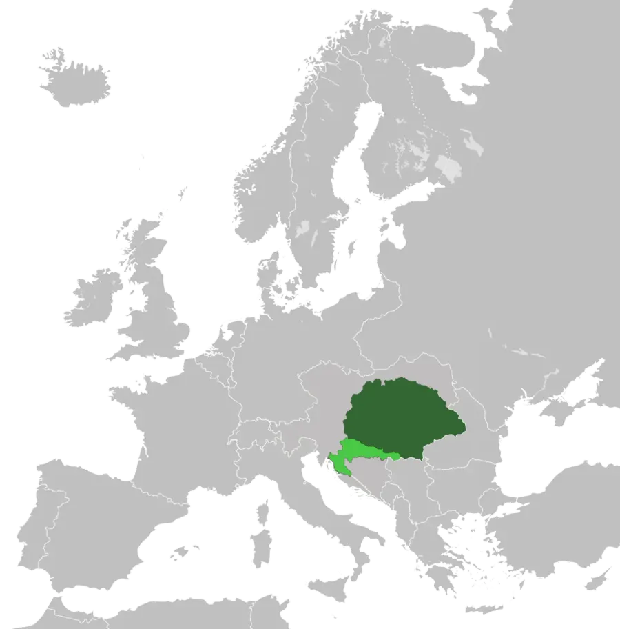 The Kingdom of Hungary card