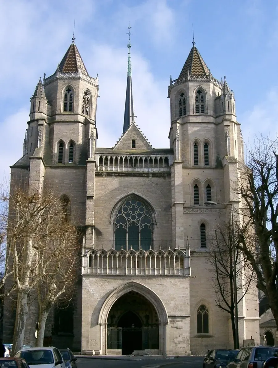 The Dijon Cathedral card