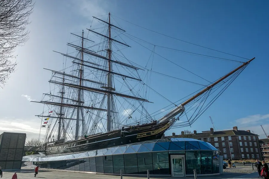 The Cutty Sark card