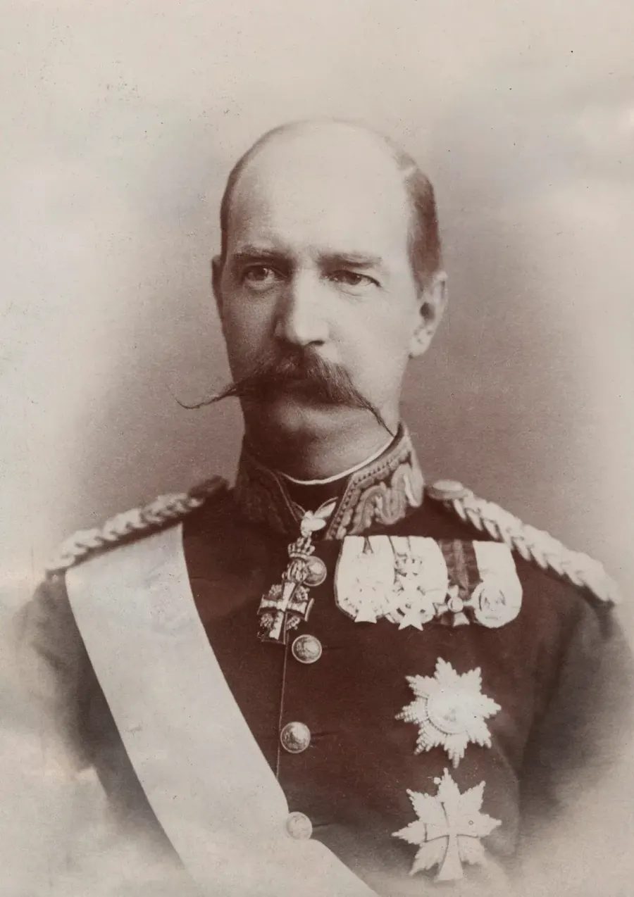 The George I of Greece card