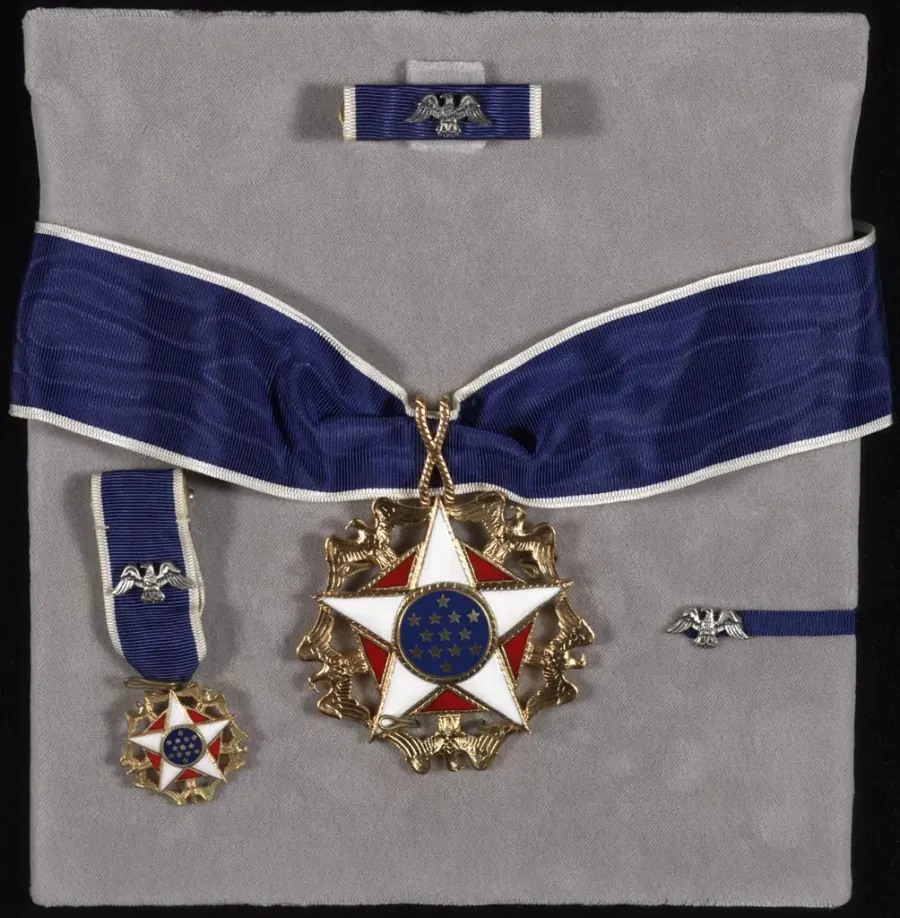 The Presidential Medal of Freedom card