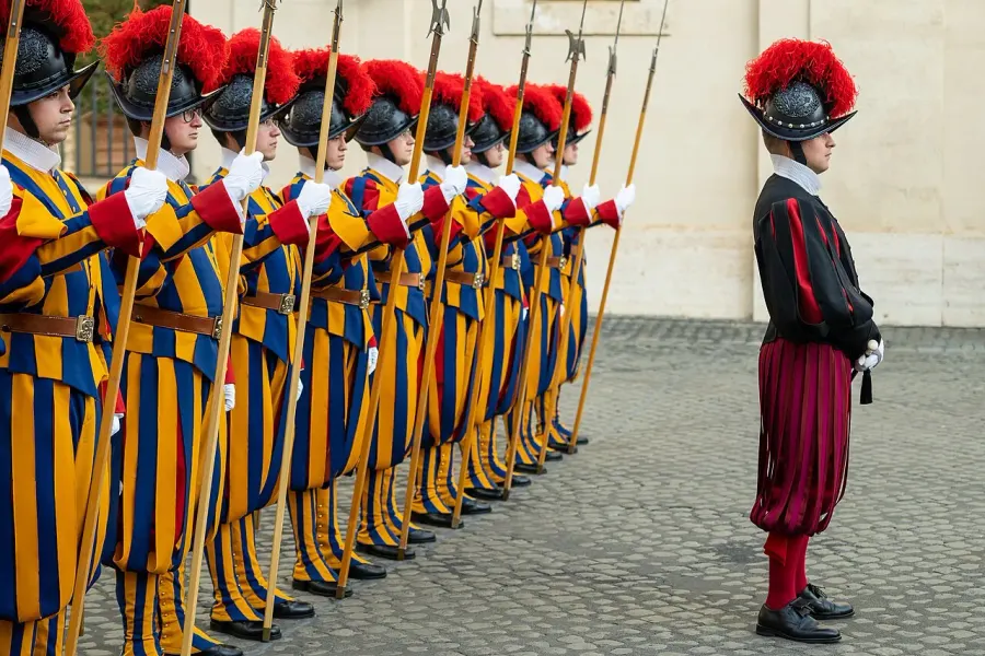The Swiss Guard card