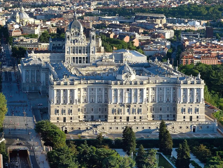The Royal Palace of Madrid card
