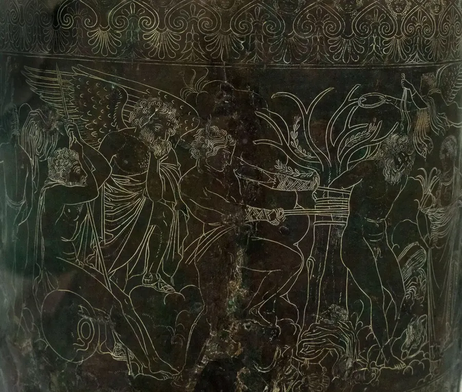 La carte Étrusques