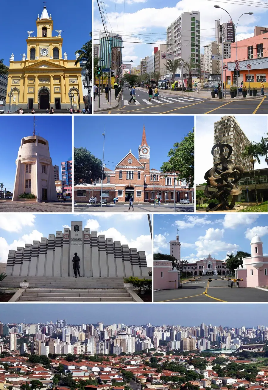 La carte Campinas