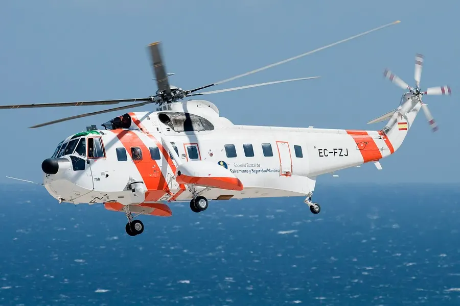 La carte Sikorsky S-61