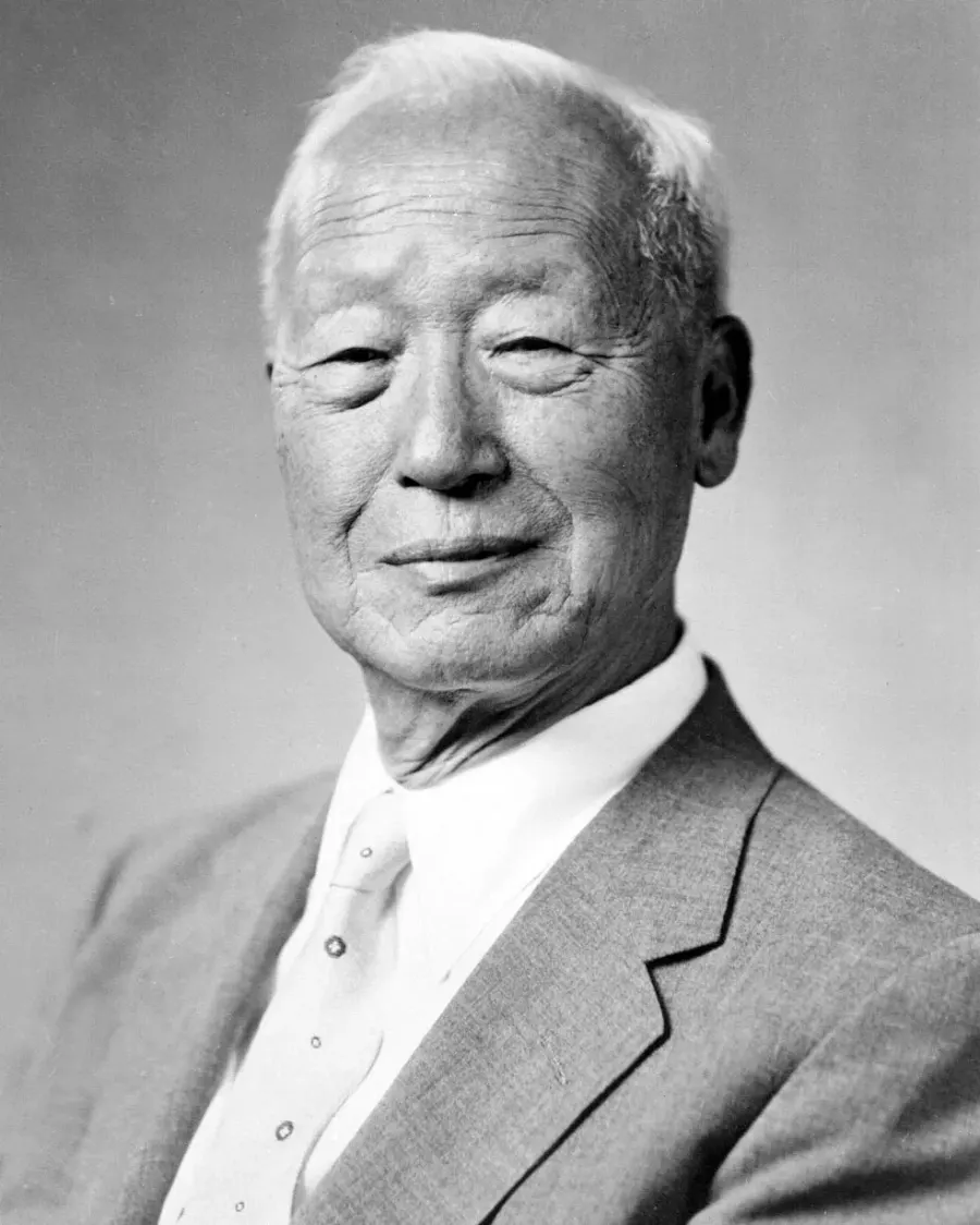 La carte Syngman Rhee