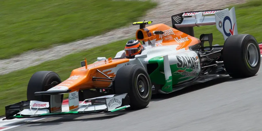 La carte Force India VJM05