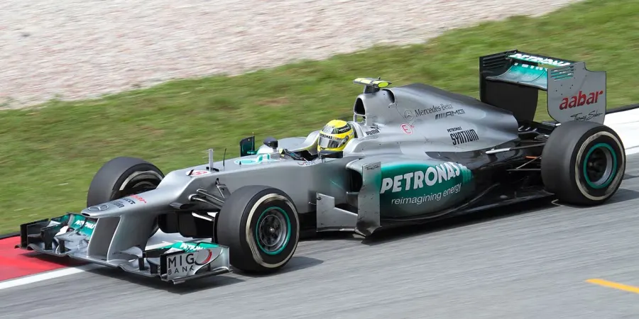 La carte Mercedes AMG F1 W03