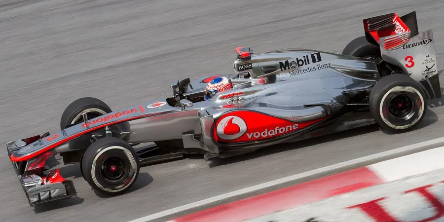 The McLaren MP4-27 card