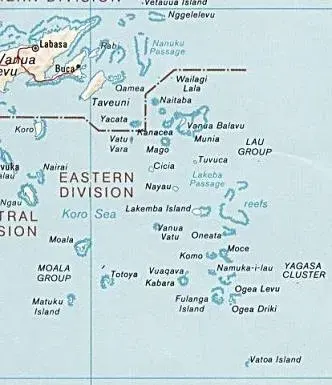 La carte Lakeba