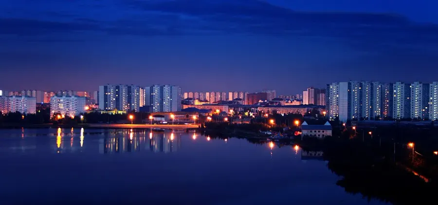 La carte Nijnevartovsk