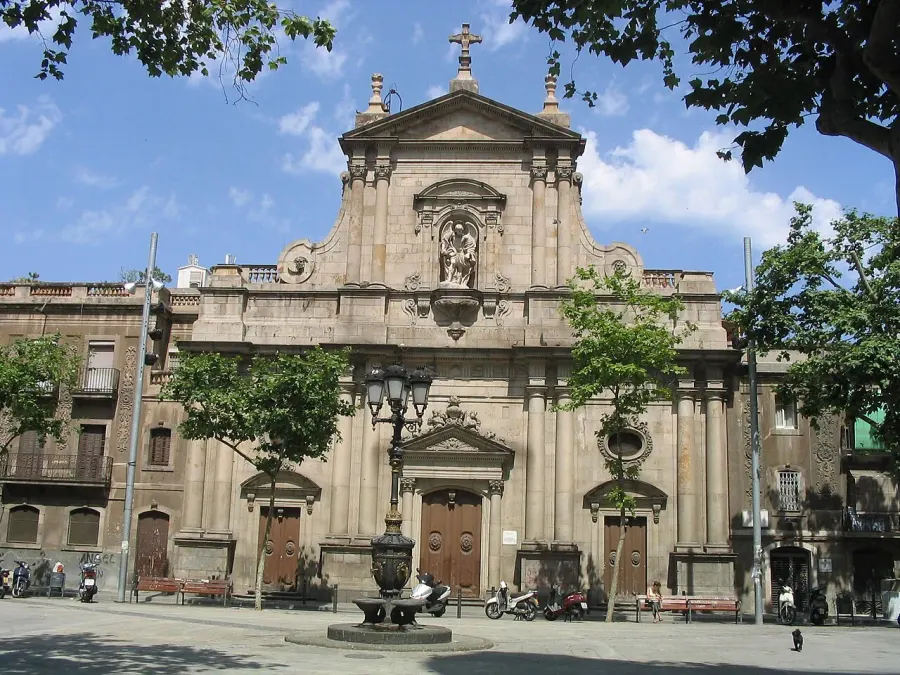 La carte Église de San Miquel del Port