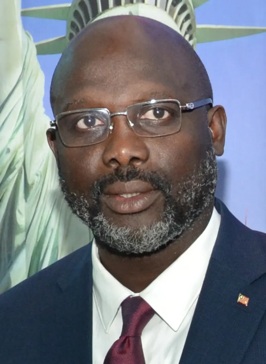 La carte George Weah