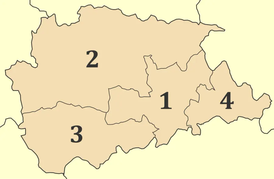 La carte Tríkala