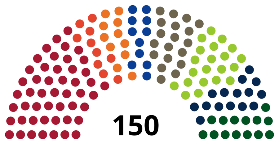 La carte Élections législatives slovaques de 2016