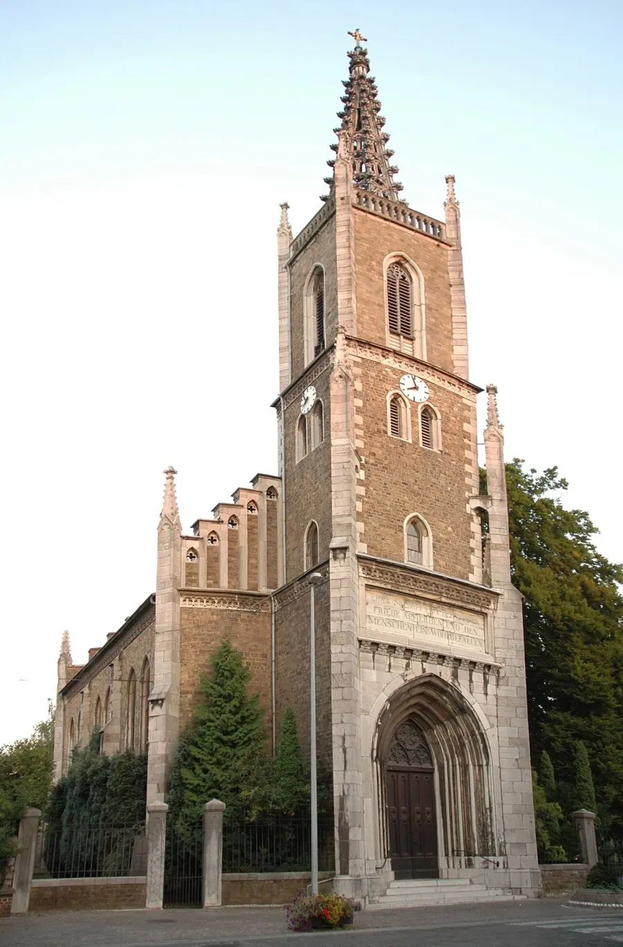 La carte Église de la Paix