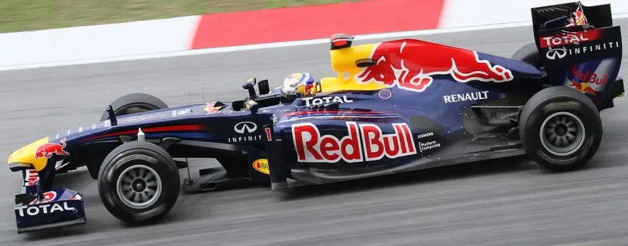 The Red Bull RB7 card