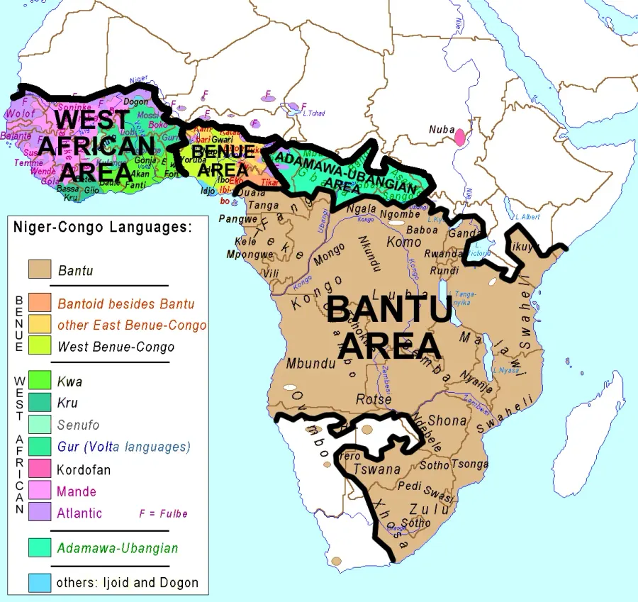 The Bantu peoples card