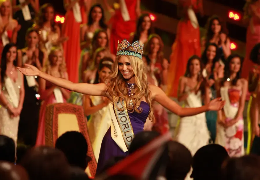 La carte Miss Monde