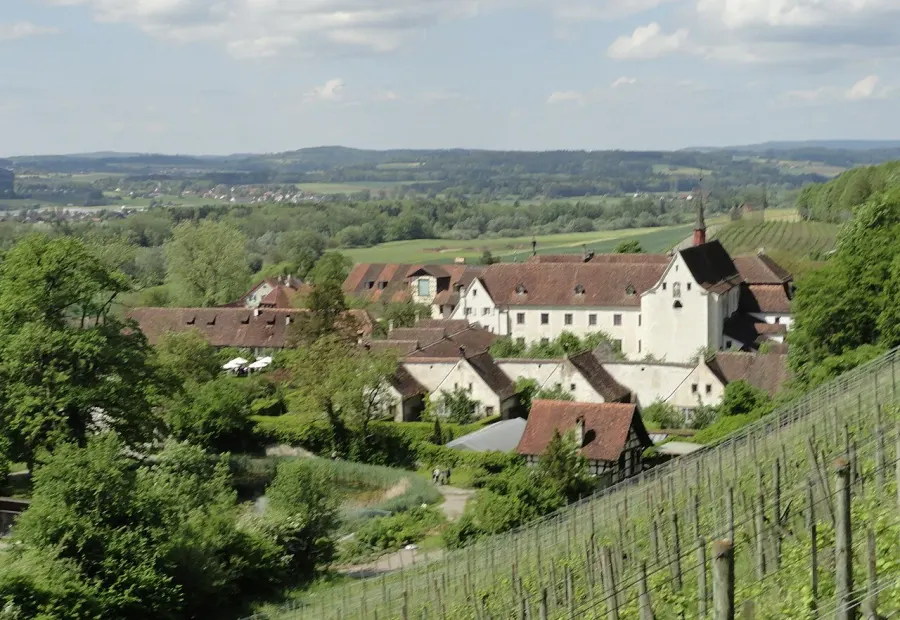 La carte Chartreuse d'Ittingen