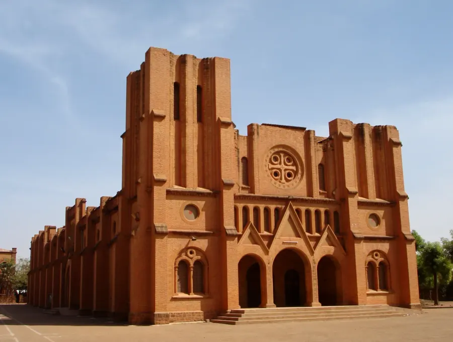 The Ouagadougou Cathedral card