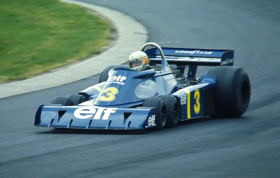 La carte Tyrrell P34