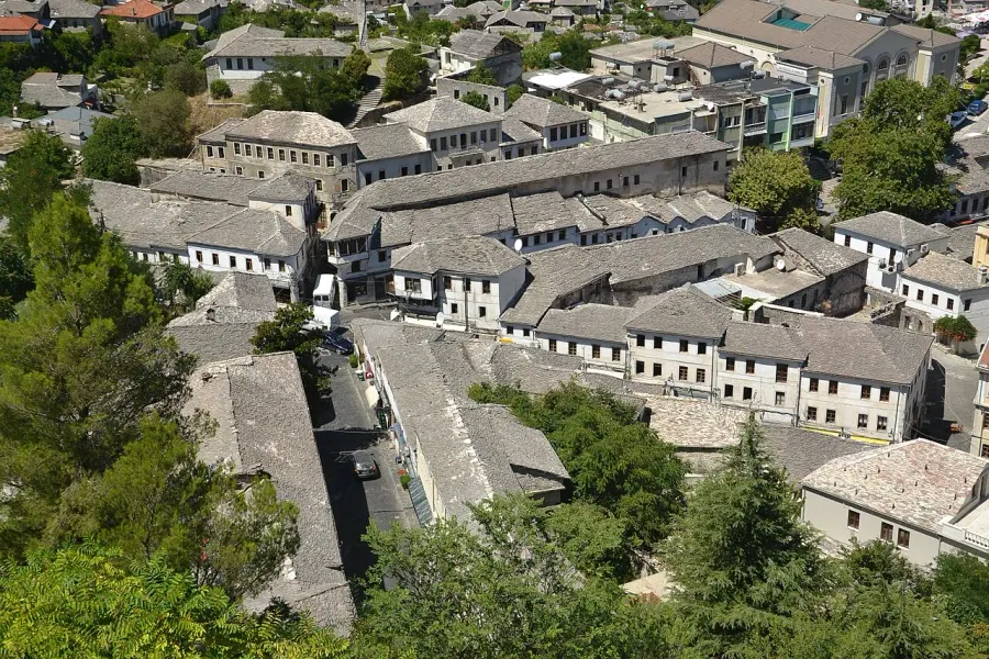La carte Gjirokastër