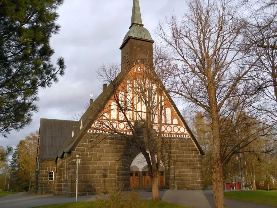 La carte Église de Pomarkku