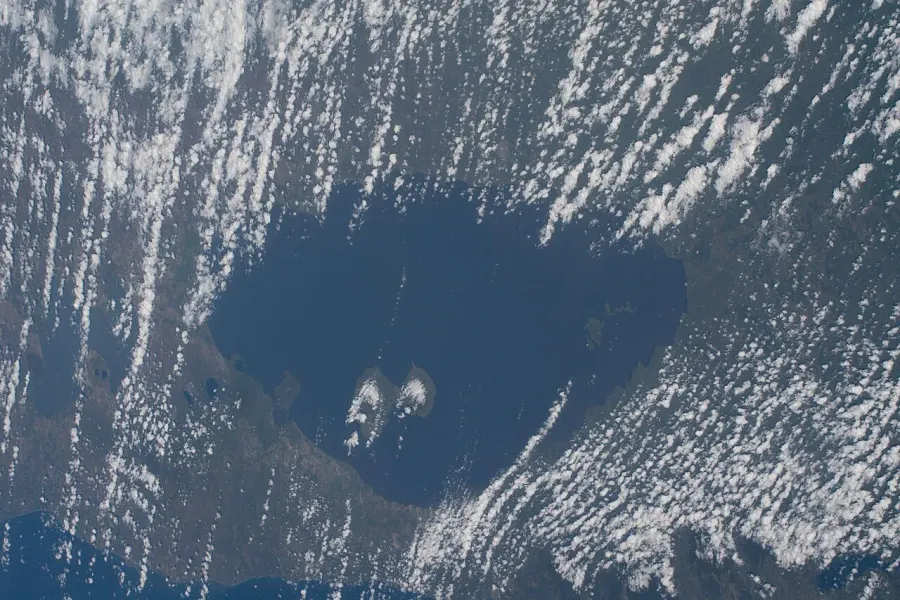 La carte Lac Nicaragua