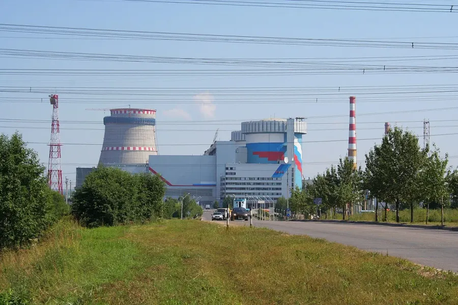 La carte Centrale nucléaire de Kalinine
