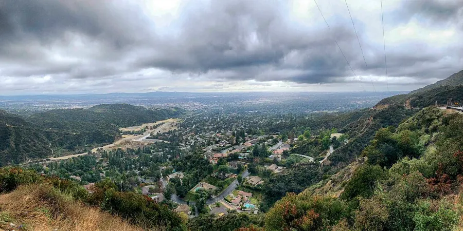 The Sierra Madre, California card