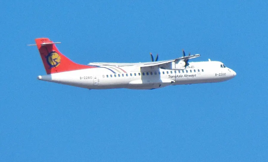 La carte Vol TransAsia Airways 222