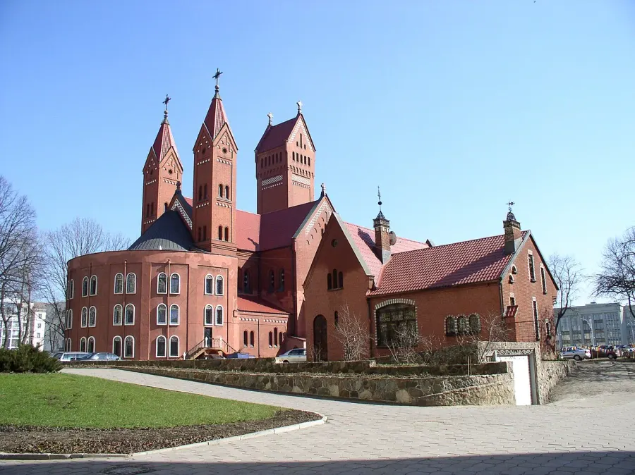 La carte Église Saint-Siméon-et-Sainte-Hélène de Minsk