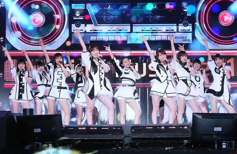 La carte Morning Musume