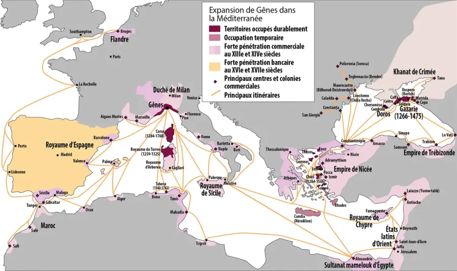 The Republic of Genoa card