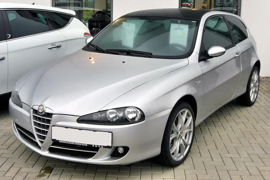 La carte Alfa Romeo 147