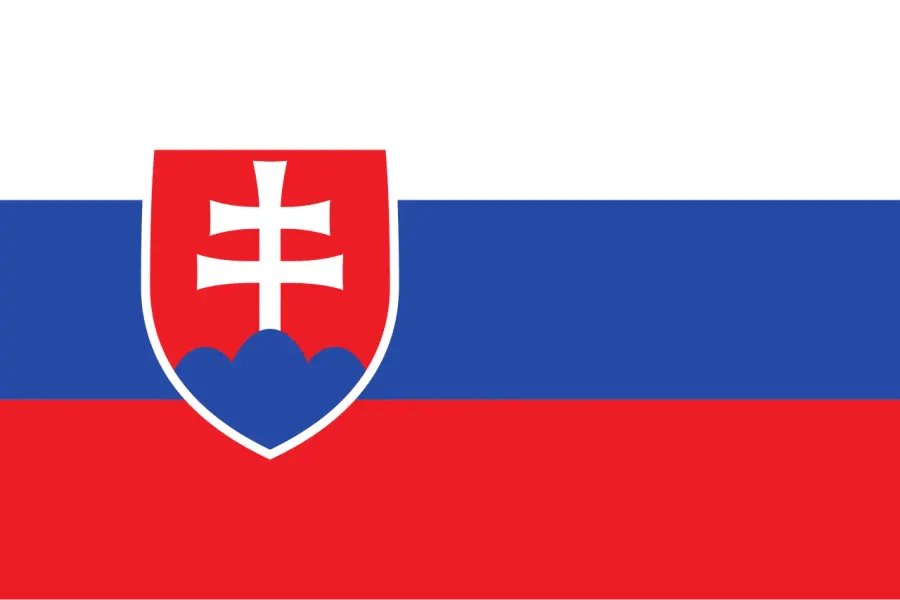 La carte Équipe de Slovaquie de football